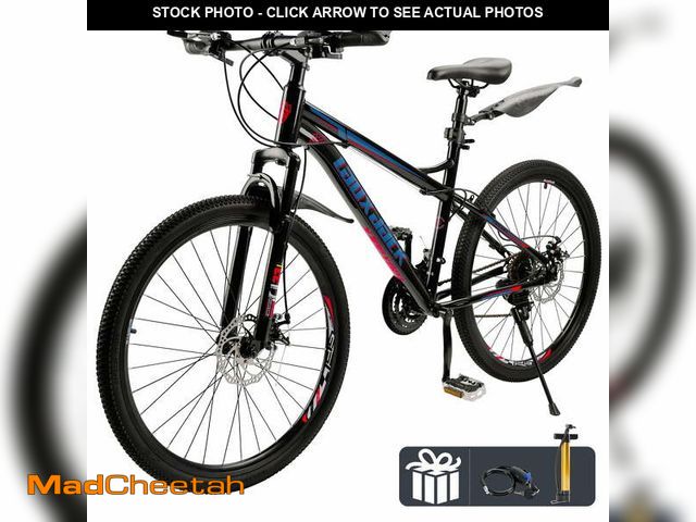 Lot 74-14587612 - (MISSING 2 PEDALS, HARDWARE) 26 Inch Front Suspension Mens Mountain Bike, Shimano 21 Speed, Dual Dis...