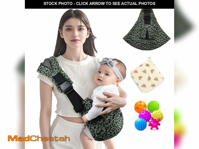 Lot 74-13712391 - Baby Sling Carrier Adjustable Baby Sling 2025 Upgraded Toddler Sling Comfortable Baby Wrap Carriers ...