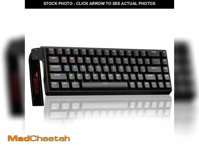 Lot 74-14378114 - AULA WIN68 HE Mechanical Gaming Keyboard 60%, Hall Effect Magnetic Switch, Fast Trigger Mode Adjusta...