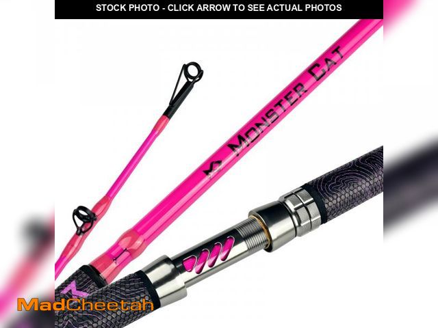 Lot 74-12267449 - MASTER LOGIC Monster Catfish Fishing Rod, 1 Piece 7Ã¢â¬Glow with Black Light Catfishing Casting Rod...