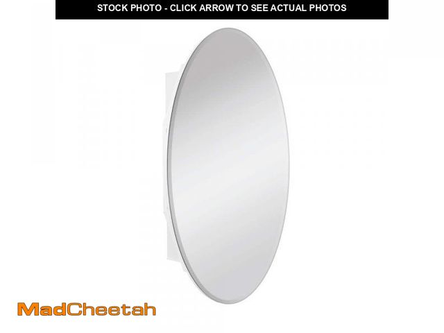 Lot 74-12462944 - Glacier Bay 20 in. x 30 in. Frameless Recessed or Surface-Mount Bathroom Medicine Cabinet with Bevel...
