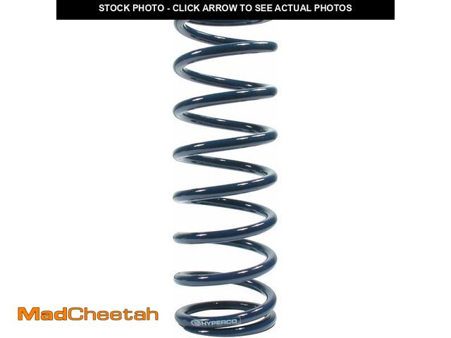 Lot 74-12664383 - Hyperco 1810D0200 Blue 1-7/8" I.D. 10" Free Length Steel Coil-Over Spring with 200 lbs. Spring Rate ...