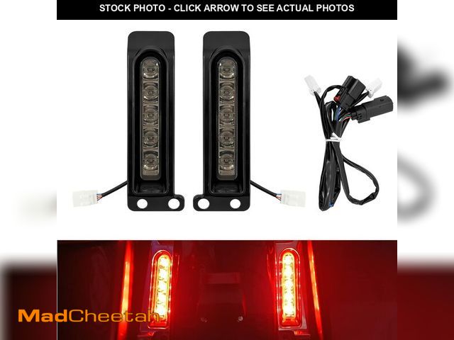 Lot 74-14209446 - HCmotorku LED Filler Panel Lights Rear Fender Light Turn Signals Fit for Harley Touring Road Glide F...