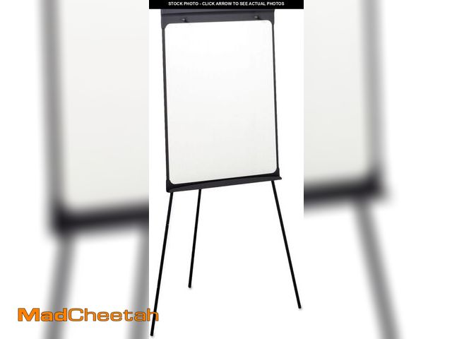Lot 74-12137955 - Quartet Standard Magnetic Dry-Erase Easel, Dual-Purpose Writing Board/Flipchart (67E) - UNUSED