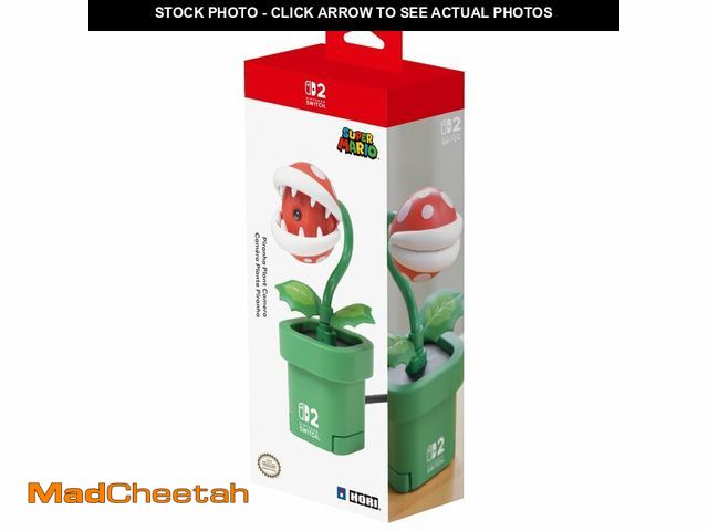 Lot 74-14427340 - Hori Piranha Plant Camera for Nintendo Switch 2- Officially Licensed by Nintendo - UNUSED