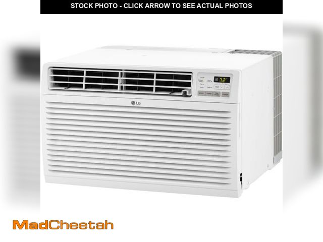 Lot 74-12159559 - LG 11,800 BTU Through the Wall Air Conditioner, 115V, Cools up to 530 Sq. Ft. for Bedroom, Living Ro...