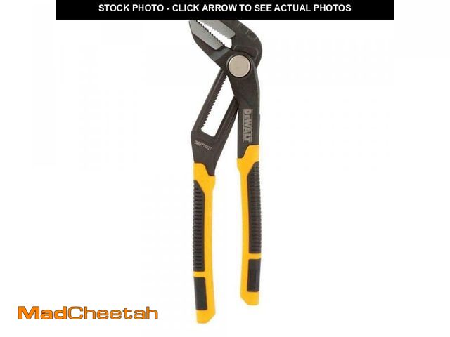 Lot 74-12412402 - DEWALT 10 in. Straight Jaw Pushlock Plier - USED