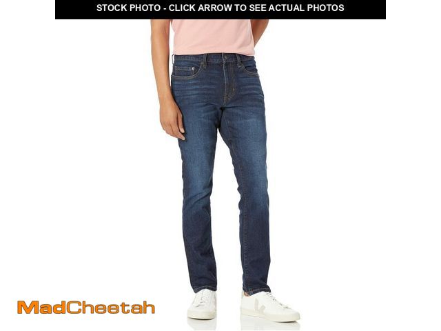 Lot 74-14266813 - Essentials Men's Skinny-Fit Stretch Jean - Discontinued Colors, Indigo Wash, 32W x 29L - UNUSED