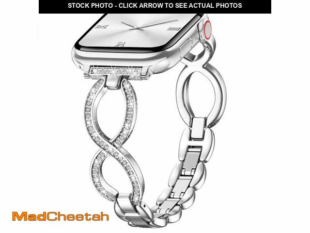 Lot 74-14296954 - Filoto Bling Band Compatible with Apple Watch 38mm 40mm 41mm 42mm 44mm 45mm 46mm 49mm for Women, Thi...