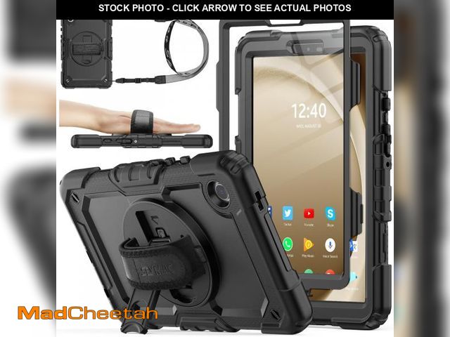 Lot 74-12312722 - SEYMAC stock Case for Samsung Galaxy Tab A9 8.7'', Full-Body Drop Protection Case with Screen Protec...
