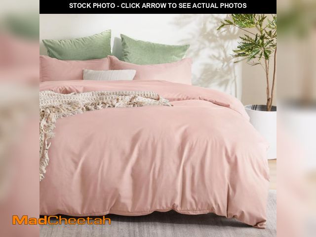 Lot 74-12433444 - Bedsure Duvet Cover Full Size - Soft Double Brushed Bedding Set for Kids &amp; Adults, Zipper Closur...