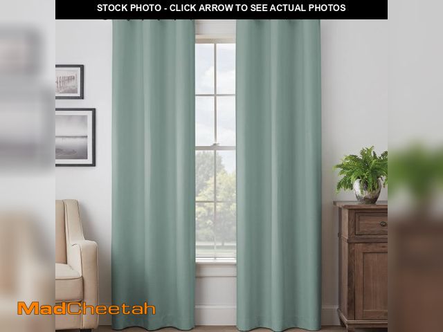 Lot 74-12419555 - SINGLE Winston Porter Eclipse Gabriella Absolute Zero 100% Blackout Window Panel FSTX1152 Curtain Co...