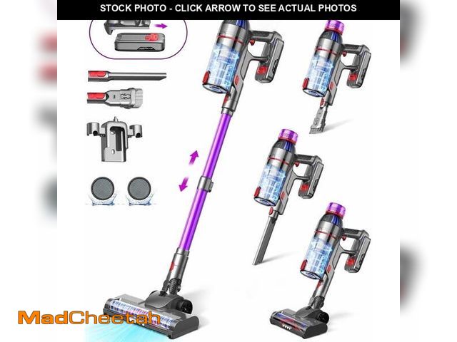 Lot 74-14310492 - Hosaud Cordless Vacuum Cleaner - 45000pa 550W 55mins 2600mAh Lightweight Stick Vacuum Cleaners for H...
