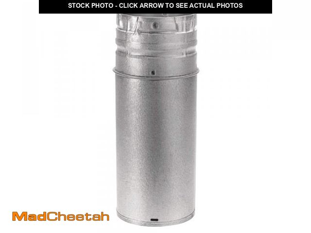 Lot 74-12491867 - DuraVent PelletVent for Multi-Fuel 4in. Diameter X 12in. Adjustable Pipe Length 4PVL-A12 - UNUSED
