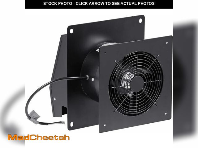 Lot 74-14582196 - VEVOR Through-The-Wall Ventilation Fan with Cover, 205 CFM, 7-inch Diameter Exhaust Fan Hose, Adjust...