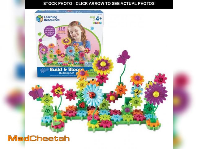 Lot 74-12180441 - Learning Resources Gears! Build &amp; Bloom Building Set, 117Piece - UNUSED