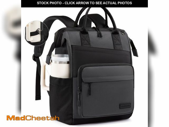 Lot 74-12714343 - LOVEVOOK Laptop Backpack for Women, 15.6 Inch Travel Backpack for Work College Business, Water Resis...