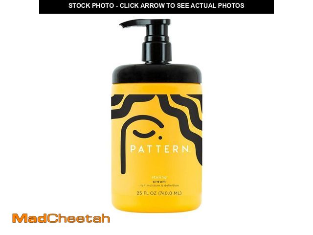 Lot 74-12704599 - PATTERN Beauty by Tracee Ellis Ross Styling Cream - Hold &amp; Definition for Curly Hair 3b-4c, 25 f...