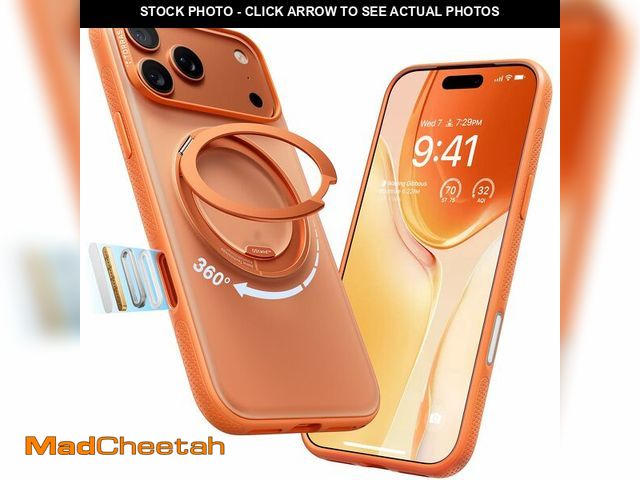 Lot 74-12718003 - TORRAS 360 Magnetic Stand for iPhone 17 Pro Max Case, [Fit for MagSafe] [4X Military-Grade Protectio...