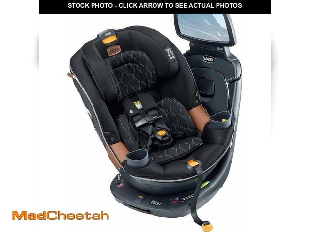 Lot 74-12544641 - Chicco Fit360 Zip ClearTex Rotating Convertible Car Seat with Fit360 Mirror, 360 Degree Rotation for...