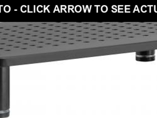 Lot 74-12307999 - Husky Mounts Monitor Riser Laptop Stand, Adjustable Legs, Stackable, 14.5" x 9.25" x 3.25" Max Heigh...