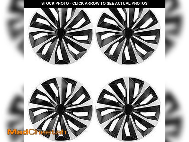 Lot 74-12865913 - ABX Hubcaps,16 inch hubcaps Set of 4, Wheel Rim Cover ABS Material, Snap On Car Truck SUV Replacemen...