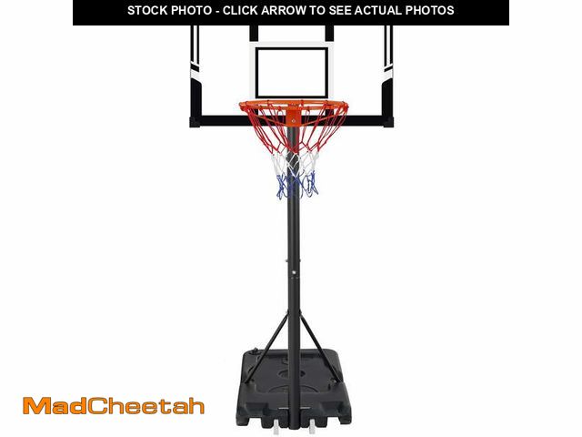 Lot 74-12669502 - Portable Basketball Hoop Outdoor, SEGMART 3.3Ft-10Ft Height Adjustable Swimming Pool Basketball Hoop...