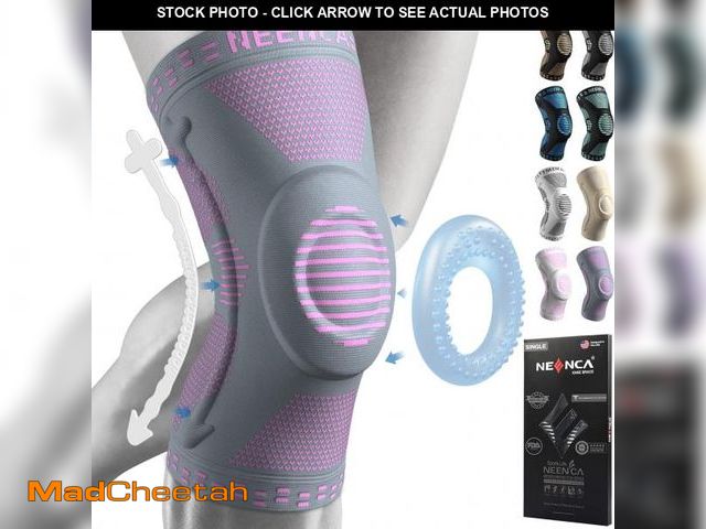 Lot 74-12124862 - NEENCA Professional Knee Brace for Pain Relief, Medical Knee Support with Patella Pad &amp; Side Sta...