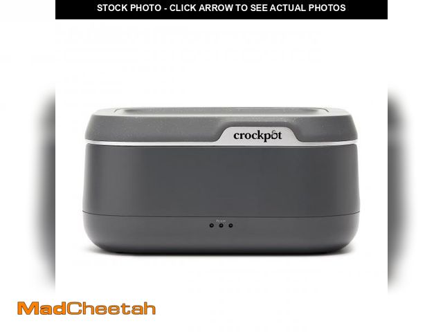 Lot 74-12434776 - Crock-Pot 28-Ounce Mini Electric Heated Lunch Box, Portable Food Warmer, Perfect for Travel, Car, On...