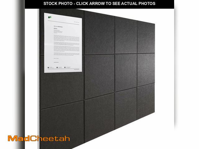 Lot 74-12702741 - Large Cork Boards for Walls 48" x 36" 12 Pack Bulletin Boards Alternative Cork Board for Office Cont...