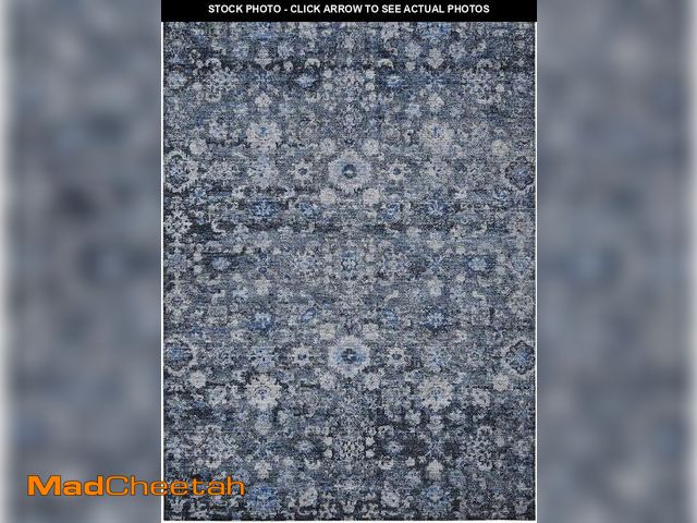 Lot 74-12430545 - Addison Rugs Chantille ACN651 Blue 8' x 10' Indoor Outdoor Area Rug, Easy Clean, Machine Washable, N...