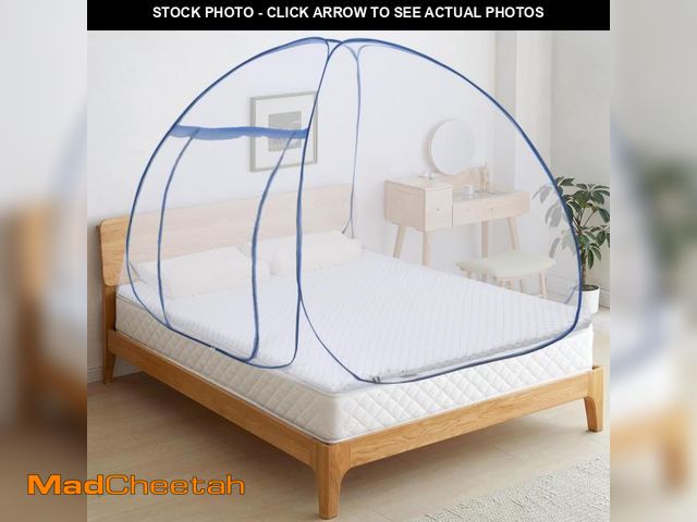 Lot 74-12149333 - Lanpet Mosquito Net for Beds, Pop-up Tent Mosquito Netting with Net Bottom, Bed Tent for Indoor and ...