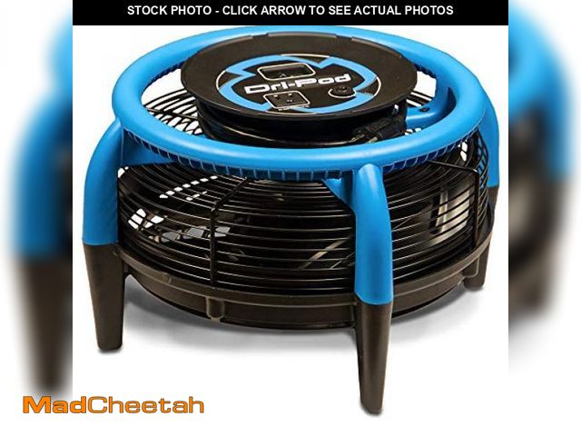 Lot 74-12367418 - Dri-Eaz Dri-Pod Pro Omnidirectional Floor and Carpet Dryer, Ventilating Floor Dryer for Boats, RVs a...