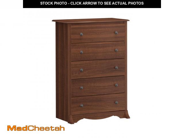Lot 74-12267997 - Prepac Sonoma Traditional 5-Drawer Tall Dresser for Bedroom, Functional Bedroom Dresser Chest of Dra...