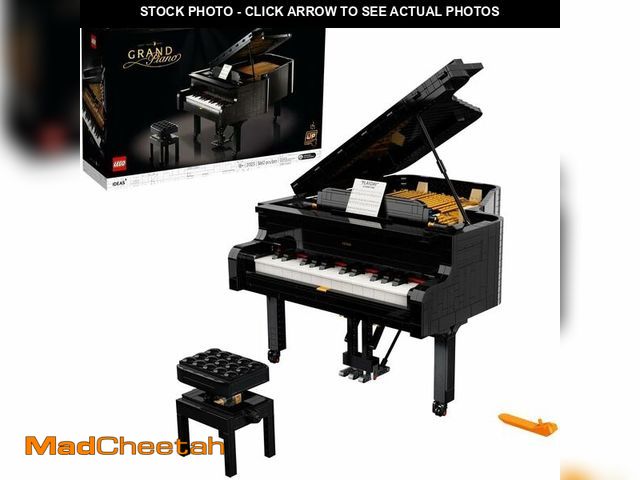 Lot 74-14588004 - LEGO Ideas Grand Piano 21323 Model Building Set for Adults, Collectible Home Decor Kit, Gift for Mus...