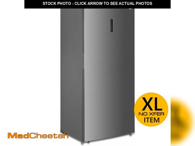 Lot 74-13074193 - BLACK+DECKER 21.2 Cu. Ft. Convertible Freezer Refrigerator, Upright Freezer with Glass Shelves, Reve...