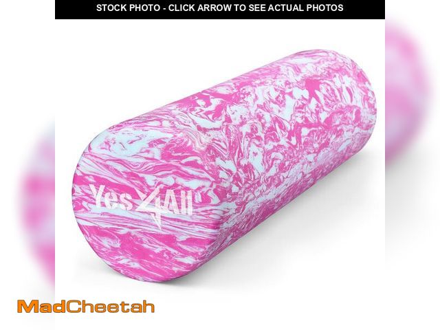 Lot 74-13802691 - Yes4All EVA Foam Roller for Deep Massage, Rehabilitation and Physical Therapy (18 inch, Unicorn Marb...