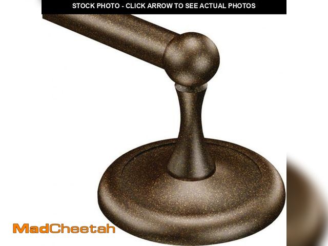 Lot 74-11987888 - Moen BP5324OWB Yorkshire 24-Inch Towel Bar, Old World Bronze - UNUSED