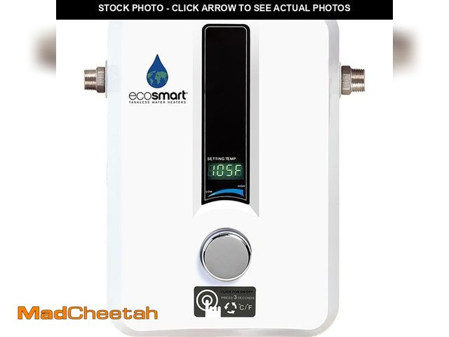 Lot 74-13645333 - EcoSmart 13 kW 2.54 GPM 240-Volt Electric Tankless Water Heater - UNUSED