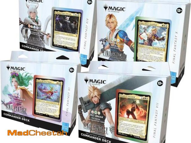 Lot 74-12328902 - *SEE DETAILS* Magic: The Gathering - Final Fantasy CollectorÃ¢â¬s Edition Commander Deck Bundle - I...