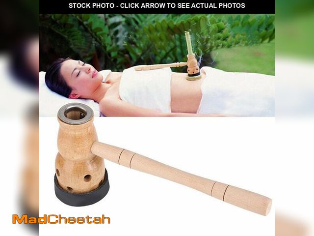 Lot 74-14211560 - Moxa Stick Burner Holder Moxa Strips Mugwort Moxibustion Box Burner Tool Wormwood Artemisia Acupunct...