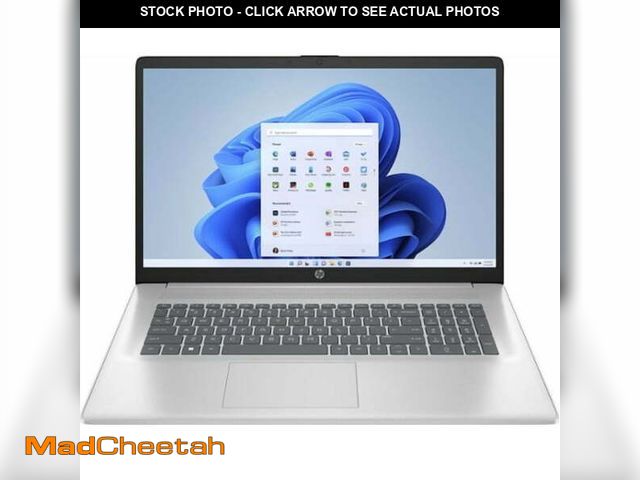 Lot 74-13091813 - HP - 17.3" Full HD Laptop - Intel Core i3 - 8GB Memory - 256GB SSD - Natural Silver - UNUSED