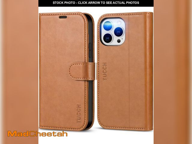 Lot 74-12314381 - TUCCH Case Comapatible with iPhone 13 Pro Max 6.7-inch, Magnetic PU Leather Stand Flip Folio Phone C...