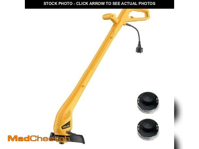 Lot 74-12155002 - ZEGJAW Weed Wacker Corded  9 Inch Electric Weed Wacker Trimmer for Lawn Care(MISSING SPOOL TRIMMER) ...