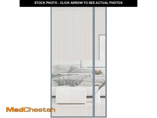 Lot 74-12311596 - PHOGARY Magnetic Screen Door Durable Fiberglass Mesh Fit Door Size 32x80In, Reversible Left Right Si...