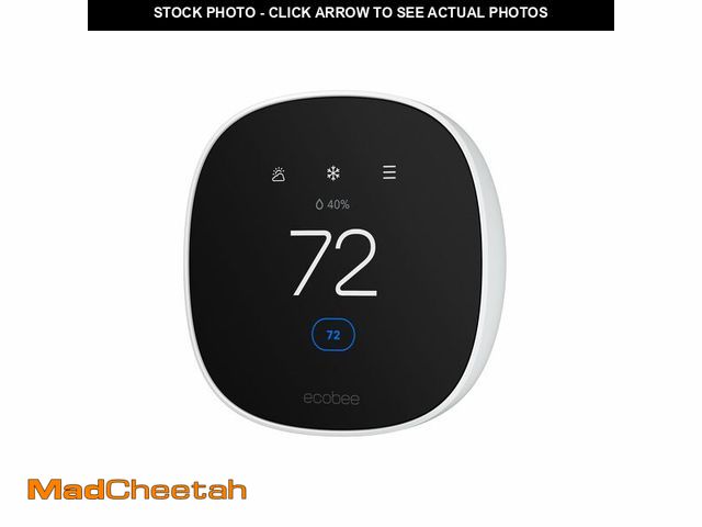 Lot 74-14609832 - ecobee Smart Thermostat Essential - WiFi Thermostat, Energy Star Certified - UNUSED