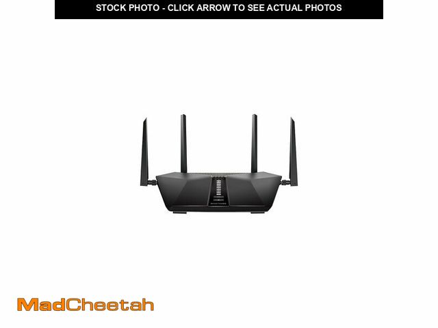 Lot 74-13454485 - NETGEAR Nighthawk 6-Stream AX5400 WiFi 6 Router (RAX50) - AX5400 Dual Band Wireless Speed (Up to 5.4...