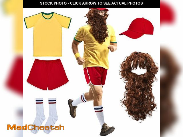 Lot 74-14149771 - Liitrsh 5 Pcs Halloween Running Costume Set Halloween Costume Running Top Costume Shorts Halloween A...