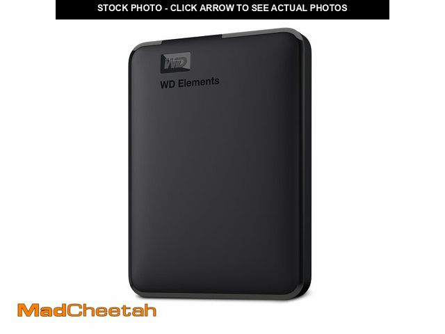 Lot 74-13330606 - Western Digital WD 5TB Elements Portable External Hard Drive for Windows, USB 3.2 Gen 1/USB 3.0 for ...