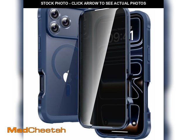 Lot 74-14266310 - Diaclara Magnetic Designed for iPhone 17 Pro Max Case Full Body Bumper,[Compatible with MagSafe] Mil...